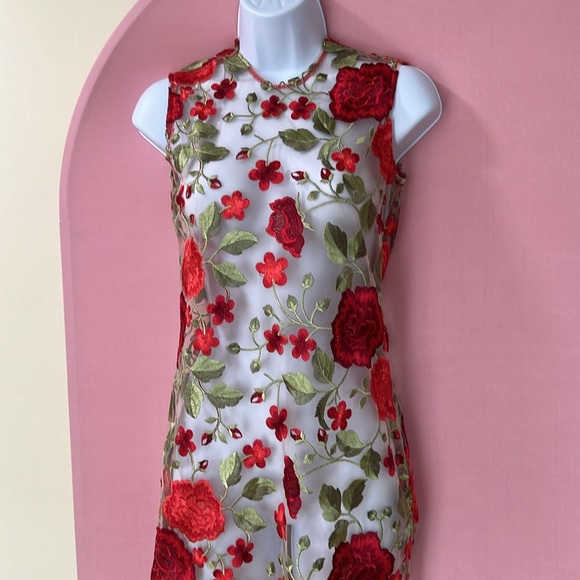 NWOT WANT MY LOOK SEE THROUGH DRESS SIZE S - Picture 2 of 14